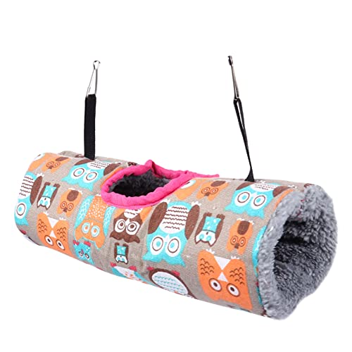 Toyvian Kleiner Haustierschlafsack Hängender Tunnel für Hamster Chinchillas und Gemütliches Nest mit Haken und Entspannen Warmes und Sicheres Toyvian Kleiner Haustierschlafsack Hängender Tunnel für Hamster Chinchillas und Gemütliches Nest mit Haken und Entspannen Warmes und Sicheres von Toyvian
