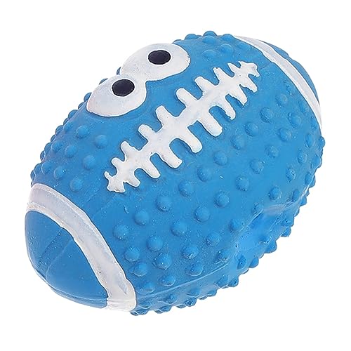Toyvian Kleiner Quietschendes Interaktives Rugby Ball aus Sicherem für Welpen und Kleine Fördert und Bewegung Toyvian Kleiner Quietschendes Interaktives Rugby Ball aus Sicherem für Welpen und Kleine Fördert und Bewegung von Toyvian