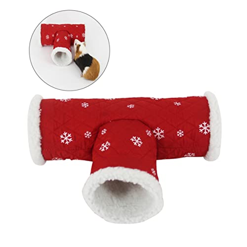 Toyvian Kleines Haustier Tunnelspielzeug aus Fleece Warmes Versteck für Hamster Meerschweinchen und Ratten Zufällige Nager und Verstecken Toyvian Kleines Haustier Tunnelspielzeug aus Fleece Warmes Versteck für Hamster Meerschweinchen und Ratten Zufällige Nager und Verstecken von Toyvian