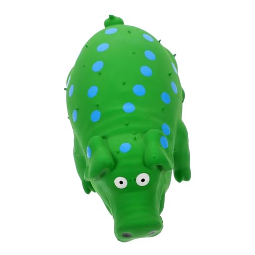 Toyvian Kleines Quietschendes Schwein für Langlebiges Kauspielzeug für Welpen und Große für Zahnfleischpflege und Beschäftigung von Toyvian