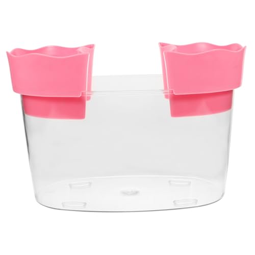 Toyvian Kleines Transparentes Multifunktions Aquarium aus Kunststoff für Goldfische und Schildkröten für Langlebig und Modern für Ansprechendem Toyvian Kleines Transparentes Multifunktions Aquarium aus Kunststoff für Goldfische und Schildkröten für Langlebig und Modern für Ansprechendem von Toyvian