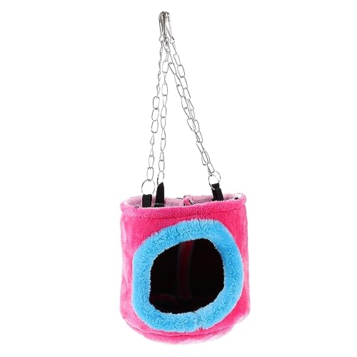 Toyvian Kleintier Hängematte aus Baumwolle Kuschelhöhle für Meerschweinchen Chinchilla Ratten S Zufällige Farben Wärmeisolierte Schlafhöhle Zufällige Farbe Zufällige Farbe von Toyvian