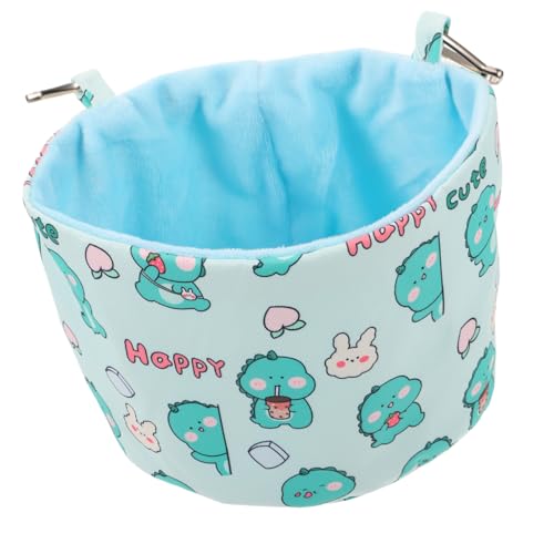 Toyvian Kleintier Hängematte für Käfig Warmes Meerschweinchenbett aus Canvas Gemütlicher Schlafsack für Hamster und Kleine Haustiere Sicher und Langlebig für Ausruhen Toyvian Kleintier Hängematte für Käfig Warmes Meerschweinchenbett aus Canvas Gemütlicher Schlafsack für Hamster und Kleine Haustiere Sicher und Langlebig für Ausruhen von Toyvian