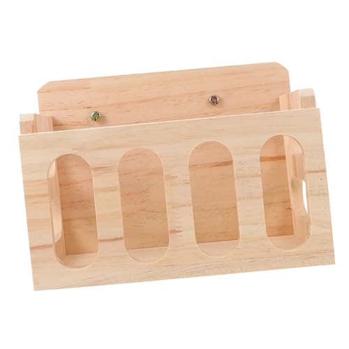 Toyvian Kleintier Heu Futterstation Für Meerschweinchen Und Hängender Gras Feeder Holz Futterhalter Mit Verschwendung Design Für Käfig Für Heu Und Gras Toyvian Kleintier Heu Futterstation Für Meerschweinchen Und Hängender Gras Feeder Holz Futterhalter Mit Verschwendung Design Für Käfig Für Heu Und Gras von Toyvian