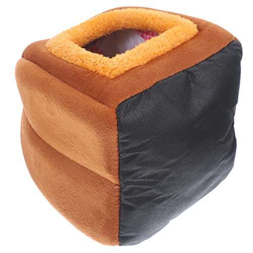 Toyvian Kleintier Schlafnest Warmes Haustierbett Plüschbett für Hamster Meerschweinchen Igel Eichhörnchen mit und Pflegeleichtes Mini Haustier Schlafhaus Toyvian Kleintier Schlafnest Warmes Haustierbett Plüschbett für Hamster Meerschweinchen Igel Eichhörnchen mit und Pflegeleichtes Mini Haustier Schlafhaus von Toyvian