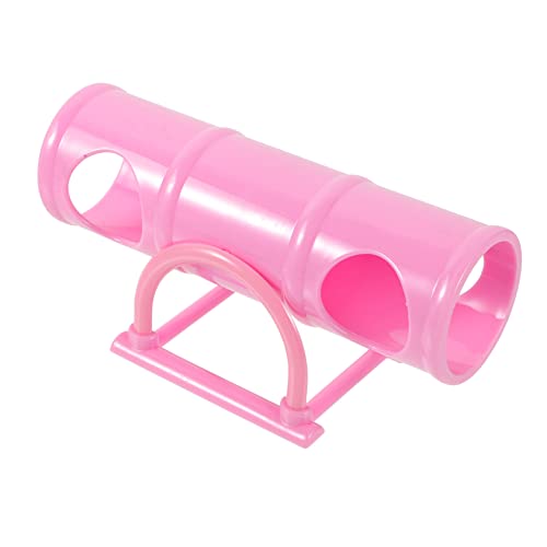 Toyvian Kleintier Seesaw Tunnel aus Hochwertigem Kunststoff und Langlebig mit Mehreren Öffnungen für Freies Herumlaufen für Hamstertraining und Beschäftigung zu Hause von Toyvian
