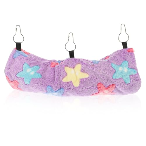 Toyvian Kleintier-hängematte aus Weichem Baumwollstoff Warmes Kuschelbett für Hamster Frettchen und Ratten Einfach zu Befestigen Kleine Haustier-schlafhöhle für Käfige Langlebiger Tunnel Toyvian Kleintier-hängematte aus Weichem Baumwollstoff Warmes Kuschelbett für Hamster Frettchen und Ratten Einfach zu Befestigen Kleine Haustier-schlafhöhle für Käfige Langlebiger Tunnel von Toyvian
