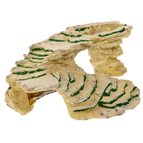 Toyvian Klettern Für Haustiere Für Schildkrötenbecken Verstecke Schildkrötenfell Reptil Plattform Höhle Kletterrampe Für Schildkröten Lebensraum Der Schildkröte Khaki Harz Toyvian Klettern Für Haustiere Für Schildkrötenbecken Verstecke Schildkrötenfell Reptil Plattform Höhle Kletterrampe Für Schildkröten Lebensraum Der Schildkröte Khaki Harz von Toyvian