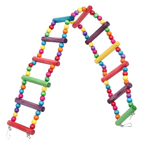 Toyvian Klettern Leiterspielzeug Vogelleiter beissen Papageienspielzeug Vogelspielzeug Vogelkäfig Vogel Indoor- Papageienleiter Conure-Holzleiter hölzern Bunt Toyvian Klettern Leiterspielzeug Vogelleiter beissen Papageienspielzeug Vogelspielzeug Vogelkäfig Vogel Indoor- Papageienleiter Conure-Holzleiter hölzern Bunt von Toyvian