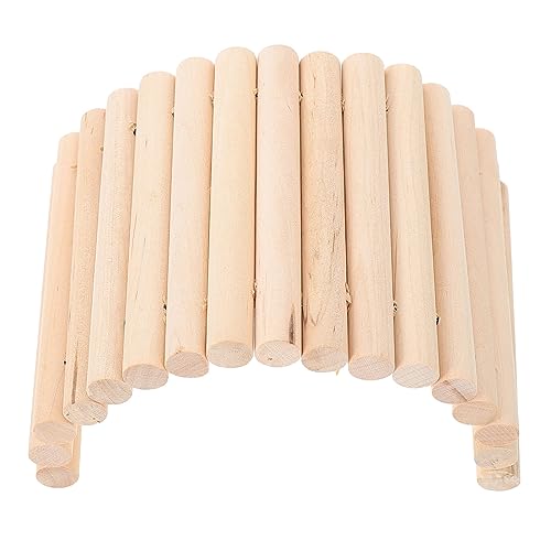Toyvian Holzleiter Für Hamster Und Kleintiere Kletterspielzeug Für Hamster Igel Und Andere Kleine Haustiere Leicht Zu Montieren Aus Natürlichem Holz Für Abenteuer Und Spielspaß Im von Toyvian