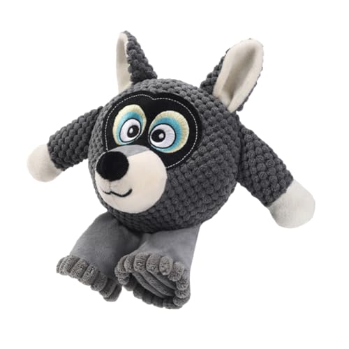 Toyvian Klingendes für Haustiere Welpenspielzeug Hunde Kauer Plüschhundspielzeug Beißspielzeug für Welpen zahnspielzeug welpen zahnspielzeug für welpen Grey Toyvian Klingendes für Haustiere Welpenspielzeug Hunde Kauer Plüschhundspielzeug Beißspielzeug für Welpen zahnspielzeug welpen zahnspielzeug für welpen Grey von Toyvian
