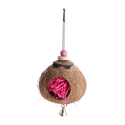 Toyvian Kokosnuss-hängespielzeug Für Vögel Naturmaterial Sicher Und Umweltfreundlich Für Papageien Und Wellensittiche Einfacher Einbau Im Käfig Fördert Spiel Und Klettern Toyvian Kokosnuss-hängespielzeug Für Vögel Naturmaterial Sicher Und Umweltfreundlich Für Papageien Und Wellensittiche Einfacher Einbau Im Käfig Fördert Spiel Und Klettern von Toyvian