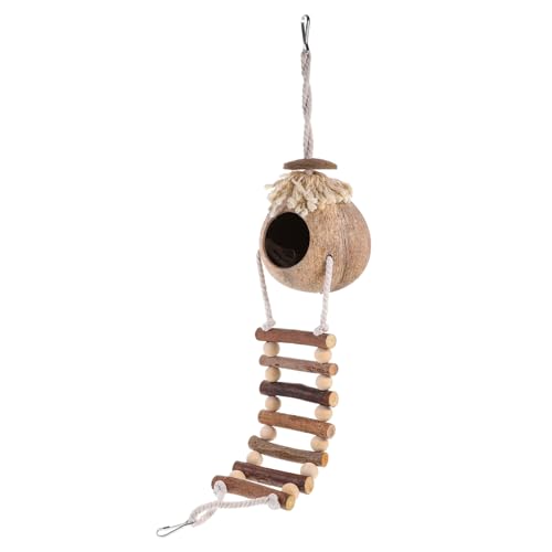Toyvian Kokosnussnestspielzeug Papagei Groß Kokosnuss -versteck Für Vögel Kokoshaut Nisthäuser Verstecken Warmes Vogelnest Käfige Vogelleiter Vogelspielzeug Leitern Bettwäsche Hölzern Toyvian Kokosnussnestspielzeug Papagei Groß Kokosnuss -versteck Für Vögel Kokoshaut Nisthäuser Verstecken Warmes Vogelnest Käfige Vogelleiter Vogelspielzeug Leitern Bettwäsche Hölzern von Toyvian