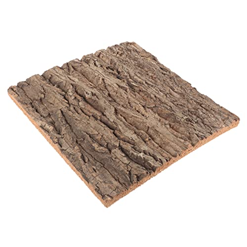 Toyvian Kork Terrarium Hintergrundplatte Natürliche Korkrinde für Reptilien Klettermatte für Bartagamen Maße für Terrarien und Aquariengestaltung Toyvian Kork Terrarium Hintergrundplatte Natürliche Korkrinde für Reptilien Klettermatte für Bartagamen Maße für Terrarien und Aquariengestaltung von Toyvian