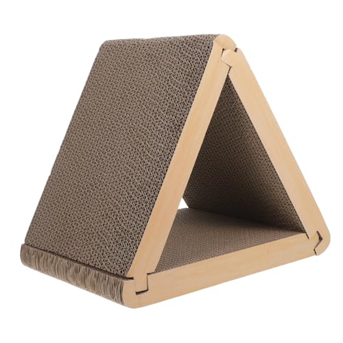 Toyvian Kratzbaum Für Katzen Drinnen Karton Unterlage Dreieckig Möbel Kratzen Planke Kratzer Kratzbäume Für Wohnungskatzen Katzenbett Aus Pappe Kratzwand Für Katzen Katzenkratzbrett Papier Toyvian Kratzbaum Für Katzen Drinnen Karton Unterlage Dreieckig Möbel Kratzen Planke Kratzer Kratzbäume Für Wohnungskatzen Katzenbett Aus Pappe Kratzwand Für Katzen Katzenkratzbrett Papier von Toyvian