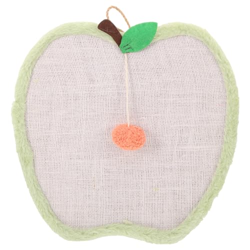 Toyvian Kratzbrett für Katzen Langlebig aus Sisal Verschleißfestes Kratzpad für Indoor Katzen und Kätzchen Katzenzubehör zum Krallenwetzen und Möbel Schützen von Toyvian