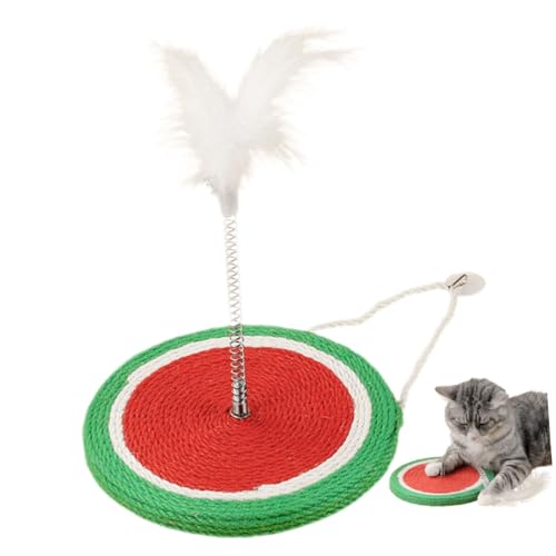 Toyvian Kratzbrett für Katzen mit Plüschspielzeug Interaktives Kratzpad zur Beschäftigung Langlebig Langeweile Toyvian Kratzbrett für Katzen mit Plüschspielzeug Interaktives Kratzpad zur Beschäftigung Langlebig Langeweile von Toyvian