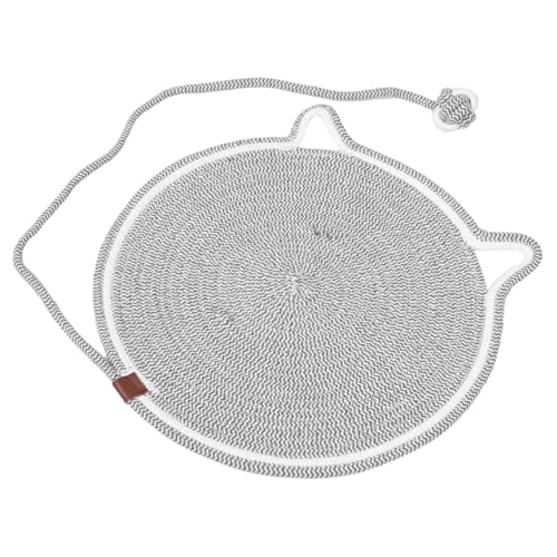 Toyvian Kratzmatte Für Katzen Couch Kratzer Katzenkratzspielzeug Kratzmatte Katze Hund Kratzbaum Kratzunterlage Für Katzen Katze Kratzmatte Couchkratzer Für Katzen Baumwollseil Toyvian Kratzmatte Für Katzen Couch Kratzer Katzenkratzspielzeug Kratzmatte Katze Hund Kratzbaum Kratzunterlage Für Katzen Katze Kratzmatte Couchkratzer Für Katzen Baumwollseil von Toyvian