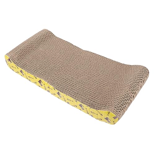 Toyvian Kratzmatte für Katzen aus Verschleißfestem Material Stabiles Kratzbrett als Haustierspielzeug Leicht und Dekorativ Schützt Möbel für Katzen Kratzen und Zuhause von Toyvian