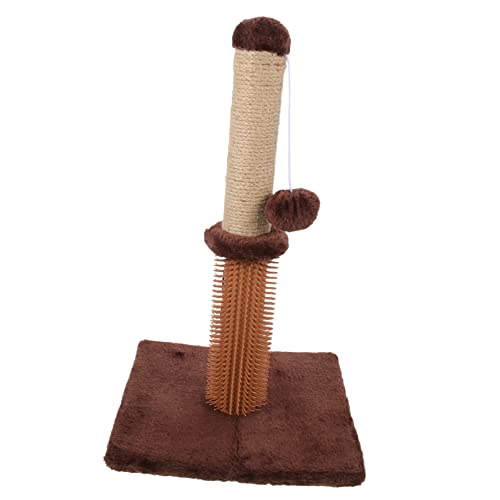 Toyvian Kratzsäule für Katzen Wiederverwendbare Langlebige und Kreative Kratzmatte für Katzenliebhaber Fördert das Kratzen und Bringt Zuhause Toyvian Kratzsäule für Katzen Wiederverwendbare Langlebige und Kreative Kratzmatte für Katzenliebhaber Fördert das Kratzen und Bringt Zuhause von Toyvian
