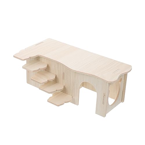Toyvian Kreatives Hamsterversteck aus Holz Dekoratives Haustiernest für Hamster Mäuse und Kleine Tiere Sicher und Bequem Langlebig Spielzeug und Versteck für Kleinen Haustiere Toyvian Kreatives Hamsterversteck aus Holz Dekoratives Haustiernest für Hamster Mäuse und Kleine Tiere Sicher und Bequem Langlebig Spielzeug und Versteck für Kleinen Haustiere von Toyvian