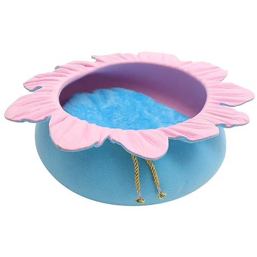 Toyvian Kreatives Katzenbett im Blütendesign Atmungsaktiv und Kuschelig Perfekter Schlafplatz für Kätzchen für Indoor und Outdoor Zufälliger Unterlage Zufällige Farbe Toyvian Kreatives Katzenbett im Blütendesign Atmungsaktiv und Kuschelig Perfekter Schlafplatz für Kätzchen für Indoor und Outdoor Zufälliger Unterlage Zufällige Farbe von Toyvian