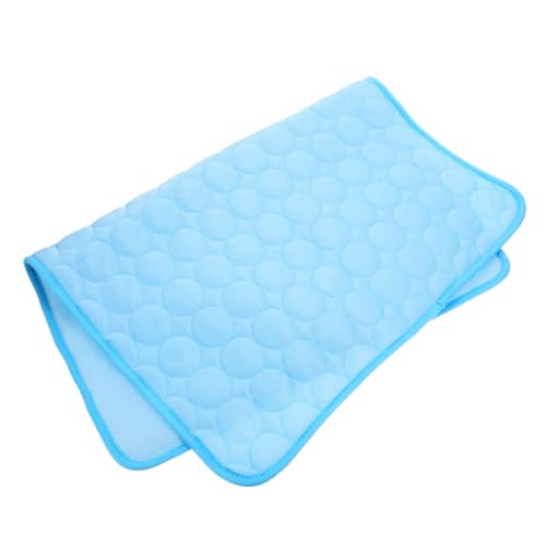 Toyvian Kühlmatte für Hunde und Katzen Atmungsaktive Waschbare Kühlunterlage für Haustiere Selbstkühlende Matte Leicht und Tragbar für Sommer für Drinnen und Draußen Toyvian Kühlmatte für Hunde und Katzen Atmungsaktive Waschbare Kühlunterlage für Haustiere Selbstkühlende Matte Leicht und Tragbar für Sommer für Drinnen und Draußen von Toyvian
