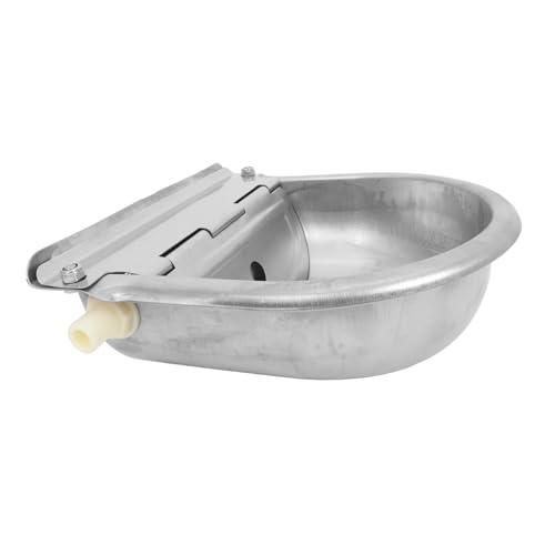 Toyvian Kuhtrinkbrunnen automatischer wasserspender Schüssel für Vorratstankpool bebederos para gallinas Wassertrog-Schwimmerventil Viehfutter Rostfreier Stahl Silver Toyvian Kuhtrinkbrunnen automatischer wasserspender Schüssel für Vorratstankpool bebederos para gallinas Wassertrog-Schwimmerventil Viehfutter Rostfreier Stahl Silver von Toyvian