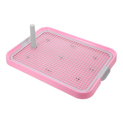 Toyvian Kunststoff Haustier Mit Gitterdesign Rosa Indoor Für Effektives Training Zu Reinigen Mit Erhöhten Rändern Zur Vermeidung Toyvian Kunststoff Haustier Mit Gitterdesign Rosa Indoor Für Effektives Training Zu Reinigen Mit Erhöhten Rändern Zur Vermeidung von Toyvian