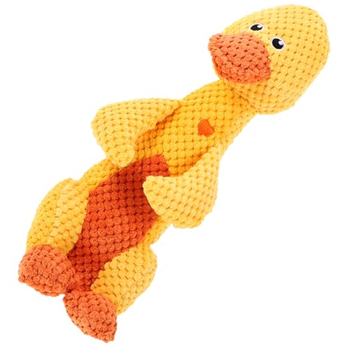 Toyvian Kuschelente für Interaktives Quietschspielzeug aus Plüsch Zahnpflege und Kauen für Kleine Attraktives Cartoon Design zur Reduzierung von Langeweile und Zerstörungsverhalten Sicher Toyvian Kuschelente für Interaktives Quietschspielzeug aus Plüsch Zahnpflege und Kauen für Kleine Attraktives Cartoon Design zur Reduzierung von Langeweile und Zerstörungsverhalten Sicher von Toyvian
