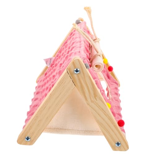 Toyvian Kuscheliges Hamsterzelt aus Atmungsaktivem Versteck und Schlafplatz für Hamster Ratten und Kleintiere Gemütliches Nest für Meerschweinchen und Kleine Haustiere von Toyvian