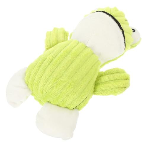 Toyvian Kuscheliges für Kleine Plüschfrosch Kauspielzeug mit Quietscher für Welpen zur Zahnpflege Stärkung und Kauinstinkte Sicher und Langlebig Toyvian Kuscheliges für Kleine Plüschfrosch Kauspielzeug mit Quietscher für Welpen zur Zahnpflege Stärkung und Kauinstinkte Sicher und Langlebig von Toyvian