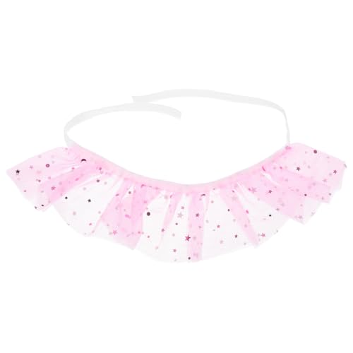 Toyvian Lace Für Haustiere Verstellbares Und Modisches Zubehör Für Und Einzigartiges Design Mit Spitzenrand Vielseitig Schärpe Verwendbar von Toyvian