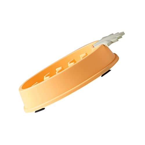 Toyvian Anti-gulping Hundenapf in Ananasform Rutschfester Futternapf Für Langsame Fütterung Für Hunde Und Katzen Große Kapazität Für Trocken- Und Nassfutter Toyvian Anti-gulping Hundenapf in Ananasform Rutschfester Futternapf Für Langsame Fütterung Für Hunde Und Katzen Große Kapazität Für Trocken- Und Nassfutter von Toyvian