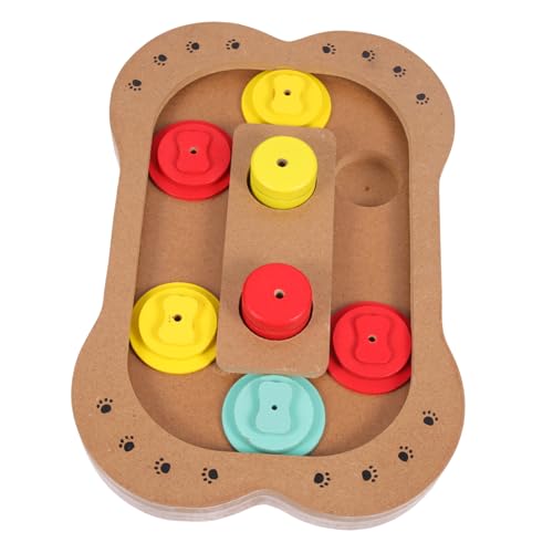 Toyvian Langsamer Fressnapf für Hunde Hundespielzeug im Freien klein Welpe zum langsamen Füttern von Hunden Slow-Food- für Hunde hölzern Brown Toyvian Langsamer Fressnapf für Hunde Hundespielzeug im Freien klein Welpe zum langsamen Füttern von Hunden Slow-Food- für Hunde hölzern Brown von Toyvian