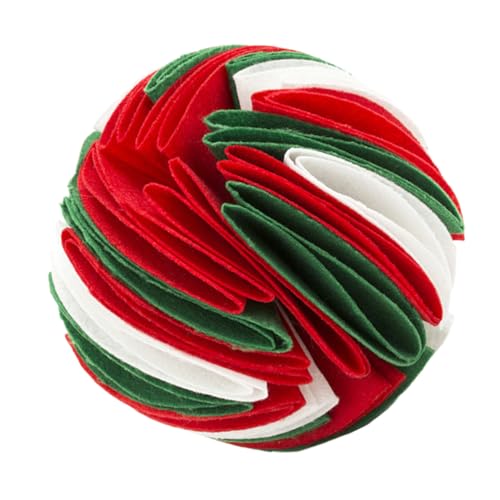 Toyvian Lustiges Haustier Kau und Futterleckball für Interaktives Intelligenzspielzeug aus Strapazierfähigem Filzmaterial Fördert Kauen und Spielverhalten für Kleine Toyvian Lustiges Haustier Kau und Futterleckball für Interaktives Intelligenzspielzeug aus Strapazierfähigem Filzmaterial Fördert Kauen und Spielverhalten für Kleine von Toyvian