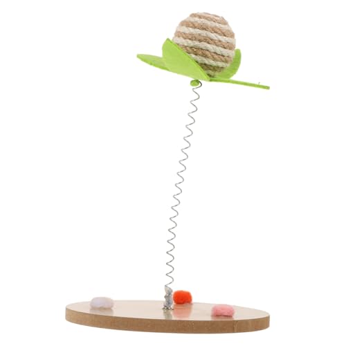 Toyvian Katzenspielzeug Interaktiv Katzenangel Für Hauskatzen Katzenspielzeug Teaser-Stick Für Kleine Katzen von Toyvian