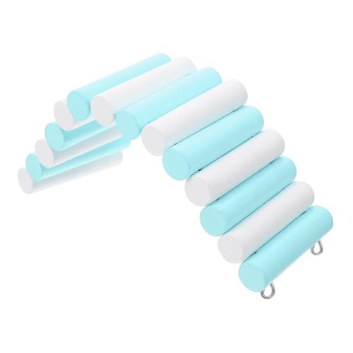 Toyvian Mausspielzeug Hamster-kletterleiter Vogelleiterbrücke Leiterspielzeug Für Hamster Hamster-kletterplattform Hamsterleiter Spielplatz Kletterspielzeug Für Hamster Sky-Blue Hölzern von Toyvian