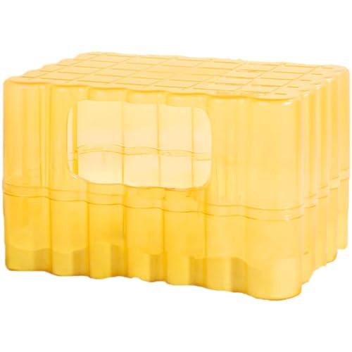 Toyvian Multifunktionale Hamsterbadewanne mit Bodensandkiste Design zu Reinigen für Hamsterbäder und Pflege für Warmes Badeumfeld von Toyvian