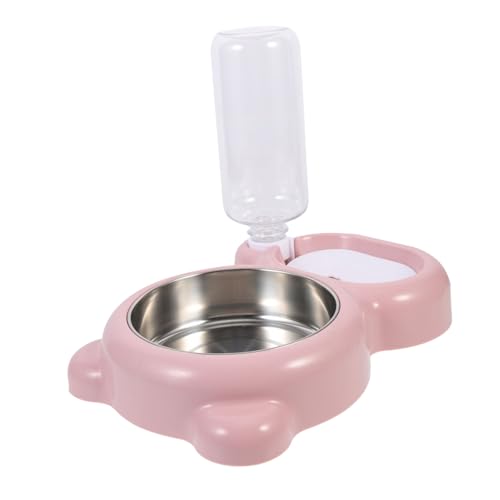 Toyvian Multifunktionaler Katzenfutternapf mit Wasserspender rutschfest aus Hochwertigem Langsam Fressender Futternapf für Katzen und Hunde für Zuhause und Tierbedarf von Toyvian