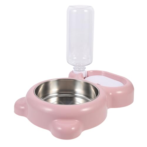 Toyvian Multifunktionaler Verschleißfester Katzennapf mit Integriertem Wasserspender Praktischer Futter und Trinklösung aus Hochwertigem Geeignet für Katzen und Hunde Einfache Handhabung von Toyvian