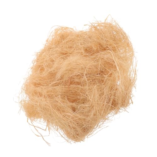 Toyvian Natürliches Nistmaterial Packung aus Weichem Warmem Raffiagras für Vögel und Kleintiere Wie Hamster Kaninchen Geeignet Vielseitiges Vogelnest Zubehör für Garten und Haustierpflege von Toyvian