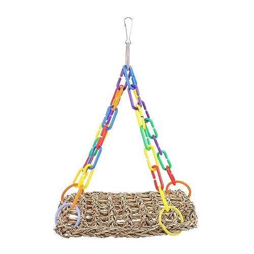 Toyvian Nettospielzeug Klettern Vogelbarsch Vogel Papagei Schaukel Papageienspielzeug Plüsch Papageienbissspielzeug Vogelkäfig-Hängespielzeug Wasserpflanzen Bunt Toyvian Nettospielzeug Klettern Vogelbarsch Vogel Papagei Schaukel Papageienspielzeug Plüsch Papageienbissspielzeug Vogelkäfig-Hängespielzeug Wasserpflanzen Bunt von Toyvian