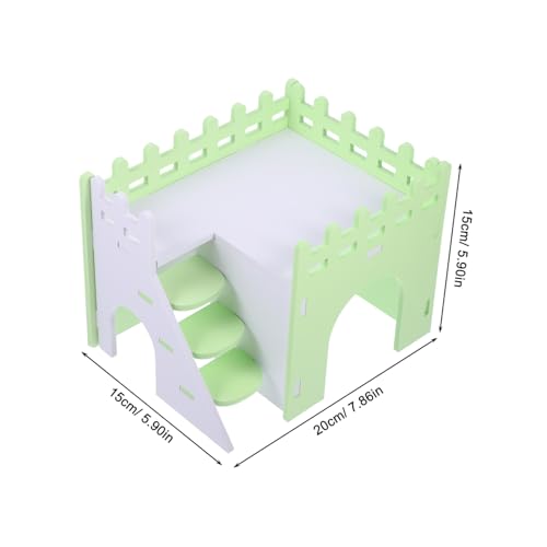 Toyvian PVC Hamsterhaus Bunt Kleines Kleintierversteck mit Rampe Robust Sicher für Hamster Kaninchen Dekoratives mit Glatten Kanten und Ansprechendem Design Toyvian PVC Hamsterhaus Bunt Kleines Kleintierversteck mit Rampe Robust Sicher für Hamster Kaninchen Dekoratives mit Glatten Kanten und Ansprechendem Design von Toyvian