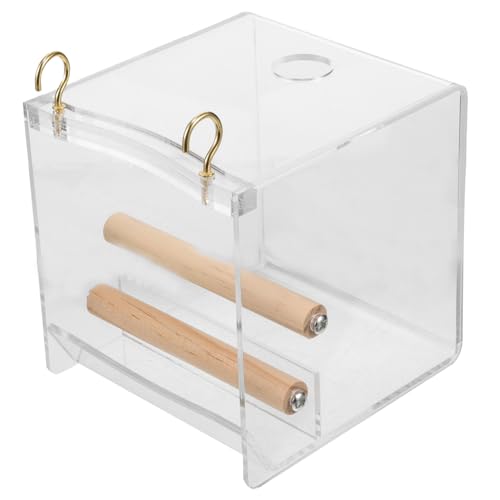 Toyvian Papageien Futterspender Aus Automatischer Spritzwassergeschützter Vogelhäuschen Design Für Sittiche Und Andere Für Vogelkäfige Geschenkidee von Toyvian