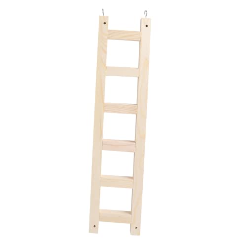 Toyvian Papageien Holzleiter Kletterspielzeug mit Schaukel Buntes Kauspielzeug für Wellensittiche und Vögel Holz Leiter für Klettern und Beschäftigung Geeignet für Papageien und Sittiche Toyvian Papageien Holzleiter Kletterspielzeug mit Schaukel Buntes Kauspielzeug für Wellensittiche und Vögel Holz Leiter für Klettern und Beschäftigung Geeignet für Papageien und Sittiche von Toyvian