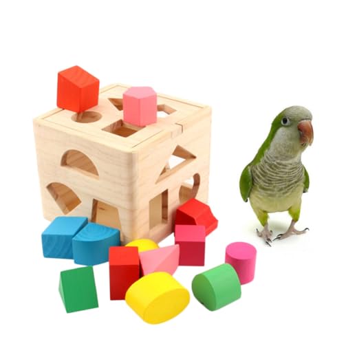Toyvian Parrot Block Spielzeug Aus Holz Kreatives Wurfspielzeug Für Vögel Fördert Spiel Bewegung Geschicklichkeit Für Wellensittiche Kleine Papageien Sicheres Praktisches Design Toyvian Parrot Block Spielzeug Aus Holz Kreatives Wurfspielzeug Für Vögel Fördert Spiel Bewegung Geschicklichkeit Für Wellensittiche Kleine Papageien Sicheres Praktisches Design von Toyvian