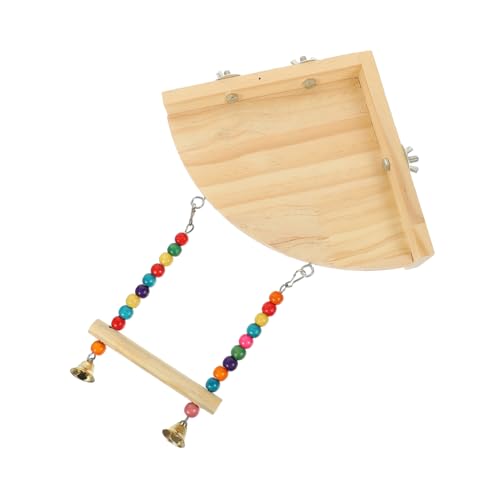 Toyvian Papageien Spielplatz mit Schaukel Vogelspielzeug für Nymphensittiche und Wellensittiche Kletterplattform und Kauspielzeug für Vögel Sicheres und Haltbares Zubehör für Vogelkäfige Toyvian Papageien Spielplatz mit Schaukel Vogelspielzeug für Nymphensittiche und Wellensittiche Kletterplattform und Kauspielzeug für Vögel Sicheres und Haltbares Zubehör für Vogelkäfige von Toyvian