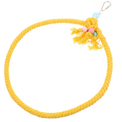 Toyvian Papageien-kletterseil Vogelbarsch Vogelspielzeug Papageienschaukel Sitzstangen Für Vogelkäfige Papageiung Swing Stehende Vogelstange Vogel Seil Barsch Klein Hängend Groß Metall Toyvian Papageien-kletterseil Vogelbarsch Vogelspielzeug Papageienschaukel Sitzstangen Für Vogelkäfige Papageiung Swing Stehende Vogelstange Vogel Seil Barsch Klein Hängend Groß Metall von Toyvian