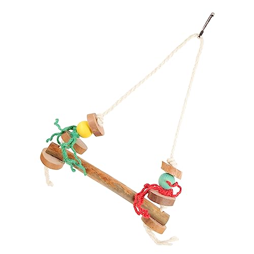 Toyvian Papageienspielzeug Vogel Sittichspielzeug Papageienspielzeug Schaukel Papageien Spinnerspielzeug Papageienkäfigspielzeug Papageiensitzstange Rauh Papageiensitzstange Toyvian Papageienspielzeug Vogel Sittichspielzeug Papageienspielzeug Schaukel Papageien Spinnerspielzeug Papageienkäfigspielzeug Papageiensitzstange Rauh Papageiensitzstange von Toyvian
